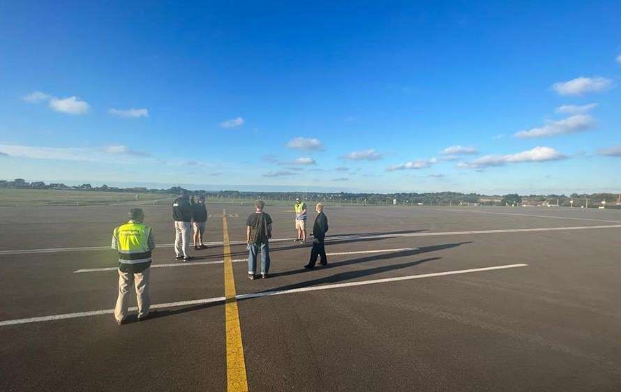 On the airfield: our side of the shoot, coordinating airports, hangars and aircraft across the UK.
